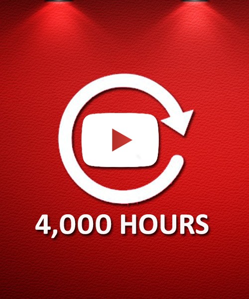 YouTube watch hours for monetization