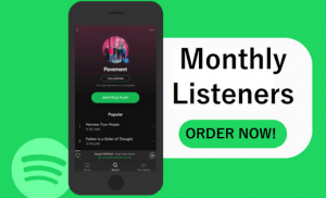 Buy Spotify monthly listeners Here
