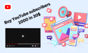 Buy YouTube subscribers 1000 in 30 Now