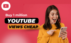 Buy 1 million youtube views cheap