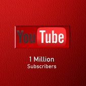 1 million Subscribers on YouTube