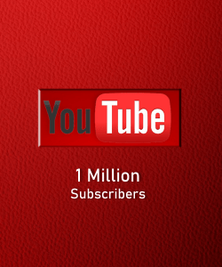 1 million subscribers on youtube