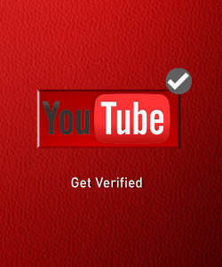 get verified on youtube