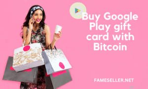 Buy Google Play gift card with Bitcoin Now