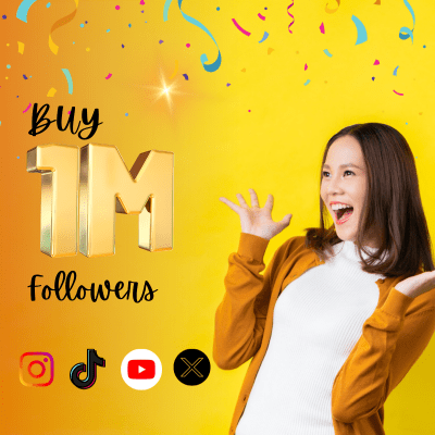 Buy 1M Followers Packages