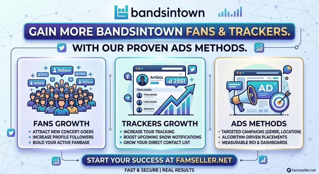 Buy Bandsintown Followers Buy Bandsintown followers