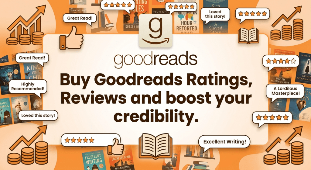 Buy Goodreads Ratings Buy authentic Goodreads Ratings for authors and publishers