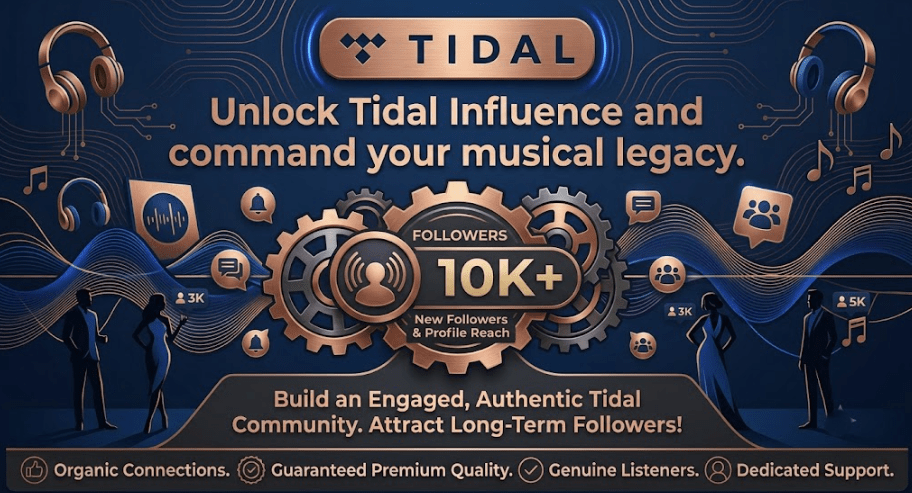 Buy Tidal Followers Buy Tidal followers for your artist profile
