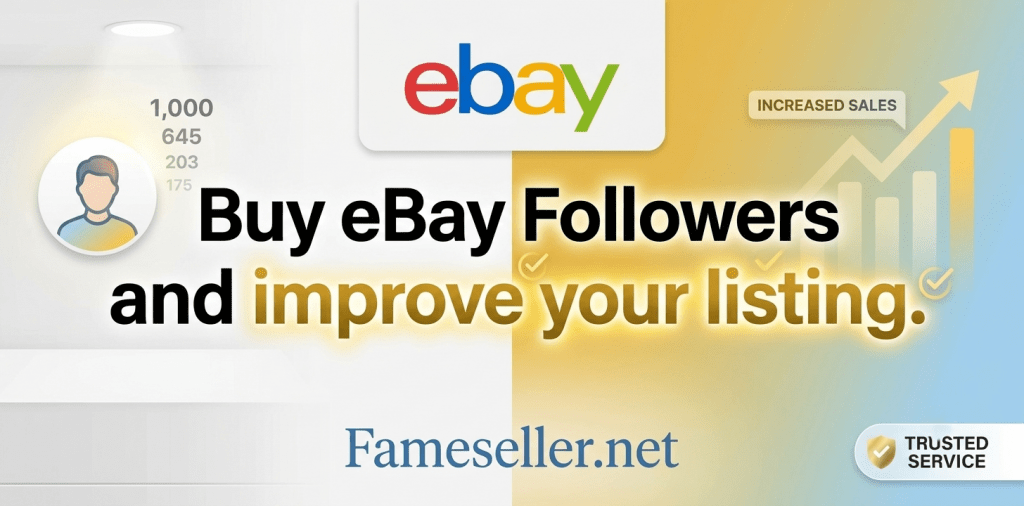 Buy eBay Followers service